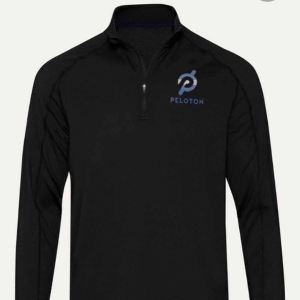 Peloton x Rhone Courtside 1/4 Zip Black Medium